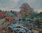 Armand guillaumin Paysage de la Creuse, vue du Pont Charraud oil painting on canvas